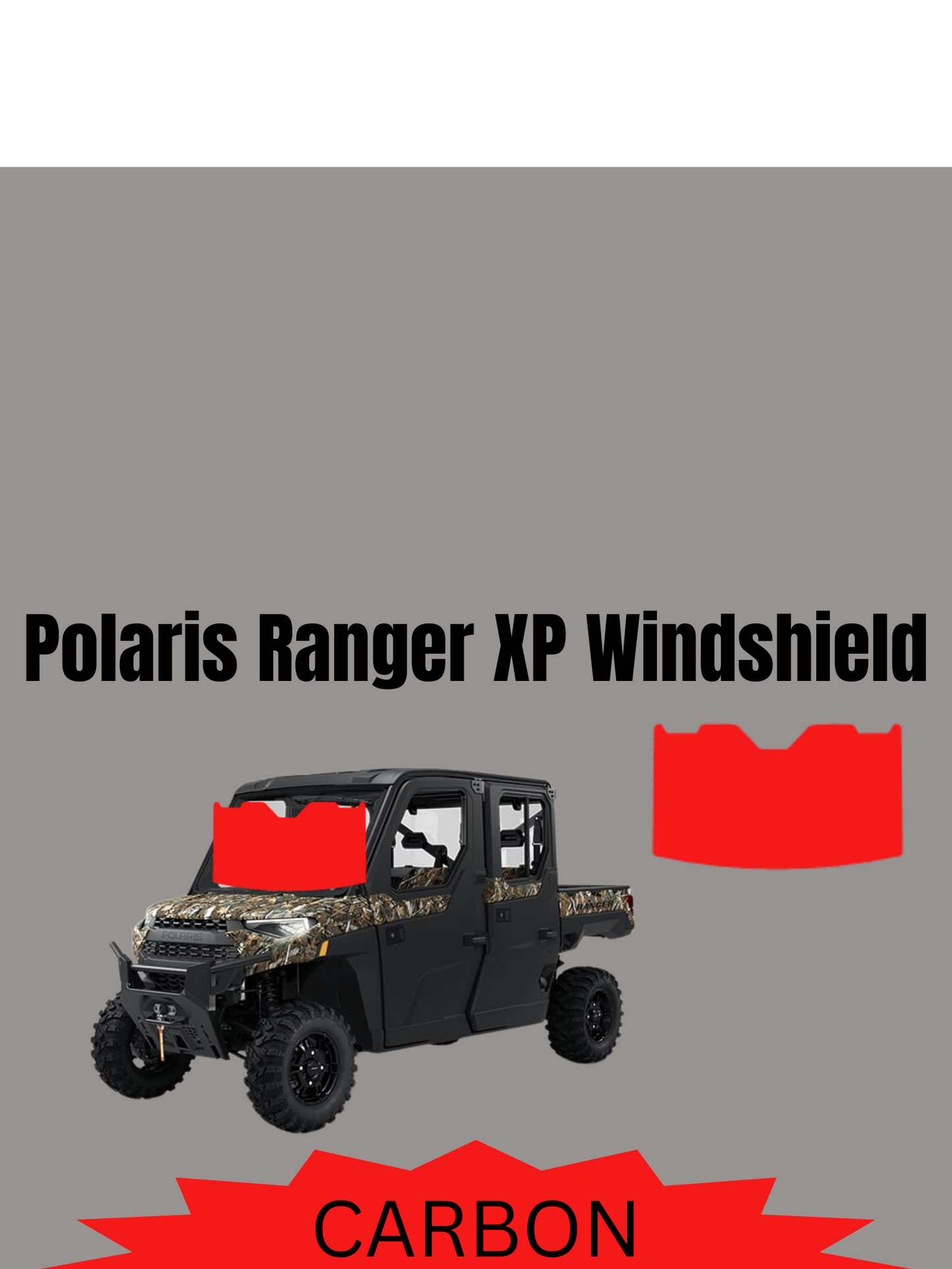 SXS/UTV Windshield Precut Tint - Specific to Year/Make/Model