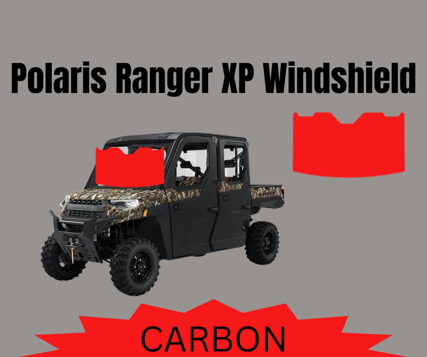 SXS/UTV Windshield Precut Tint - Specific to Year/Make/Model