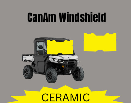 SXS/UTV Windshield Precut Tint  - Specific to Year/Make/Model