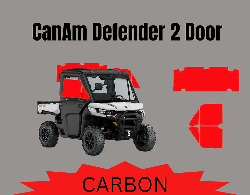 SXS/UTV Full Tint Precut Kit - All Windows Included (except windshield)