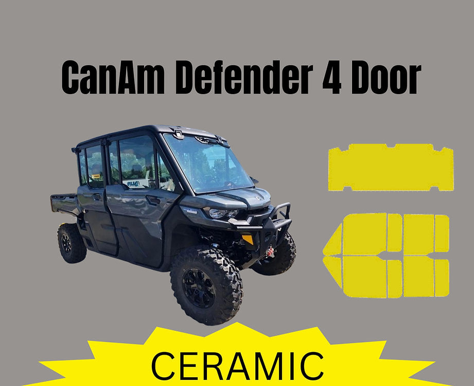 SXS/UTV Full Tint Precut Kit - All Windows Included (except windshield)