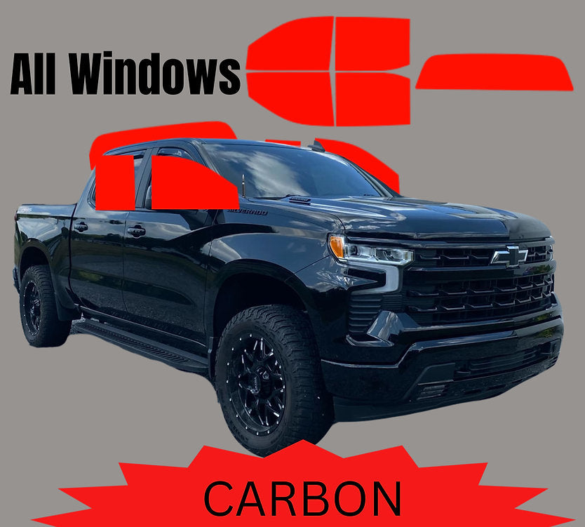 Full Tint Precut Kit - All Windows Included (Except Windshield)