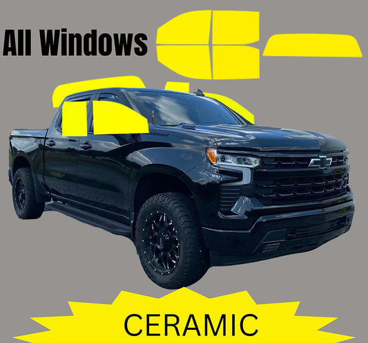 Full Tint Precut Kit - All Windows Included (Except Windshield)
