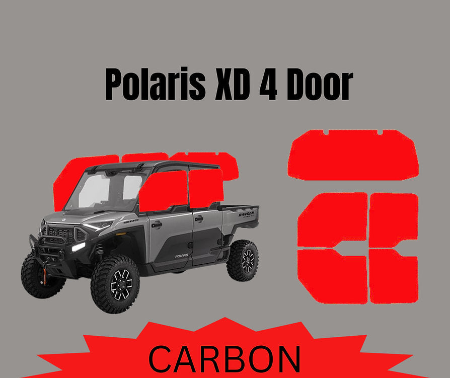 SXS/UTV Full Tint Precut Kit - All Windows Included (except windshield)