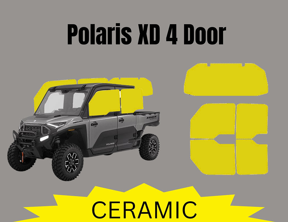 SXS/UTV Full Tint Precut Kit - All Windows Included (except windshield)