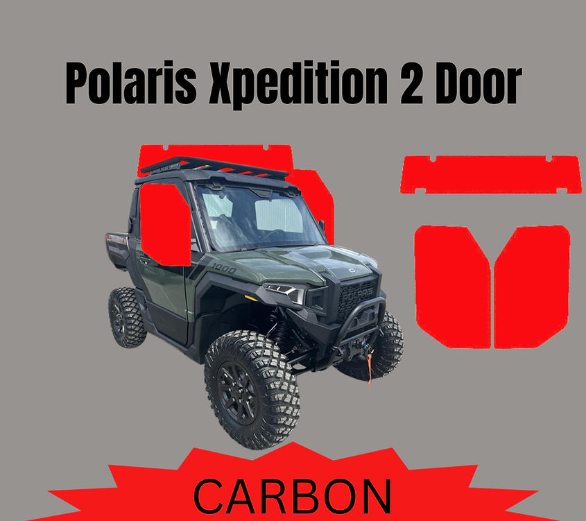 SXS/UTV Full Tint Precut Kit - All Windows Included (except windshield)