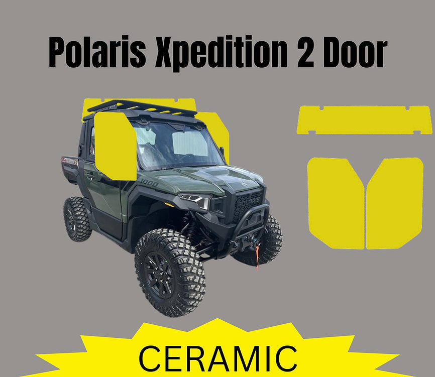 SXS/UTV Full Tint Precut Kit - All Windows Included (except windshield)