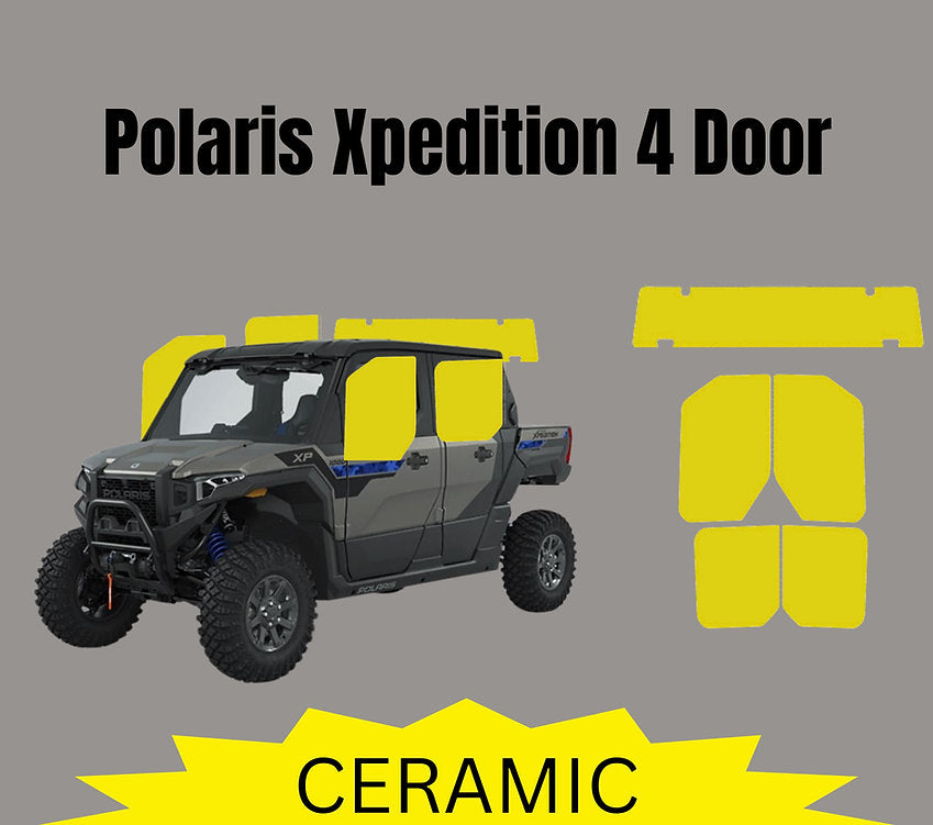 SXS/UTV Full Tint Precut Kit - All Windows Included (except windshield)