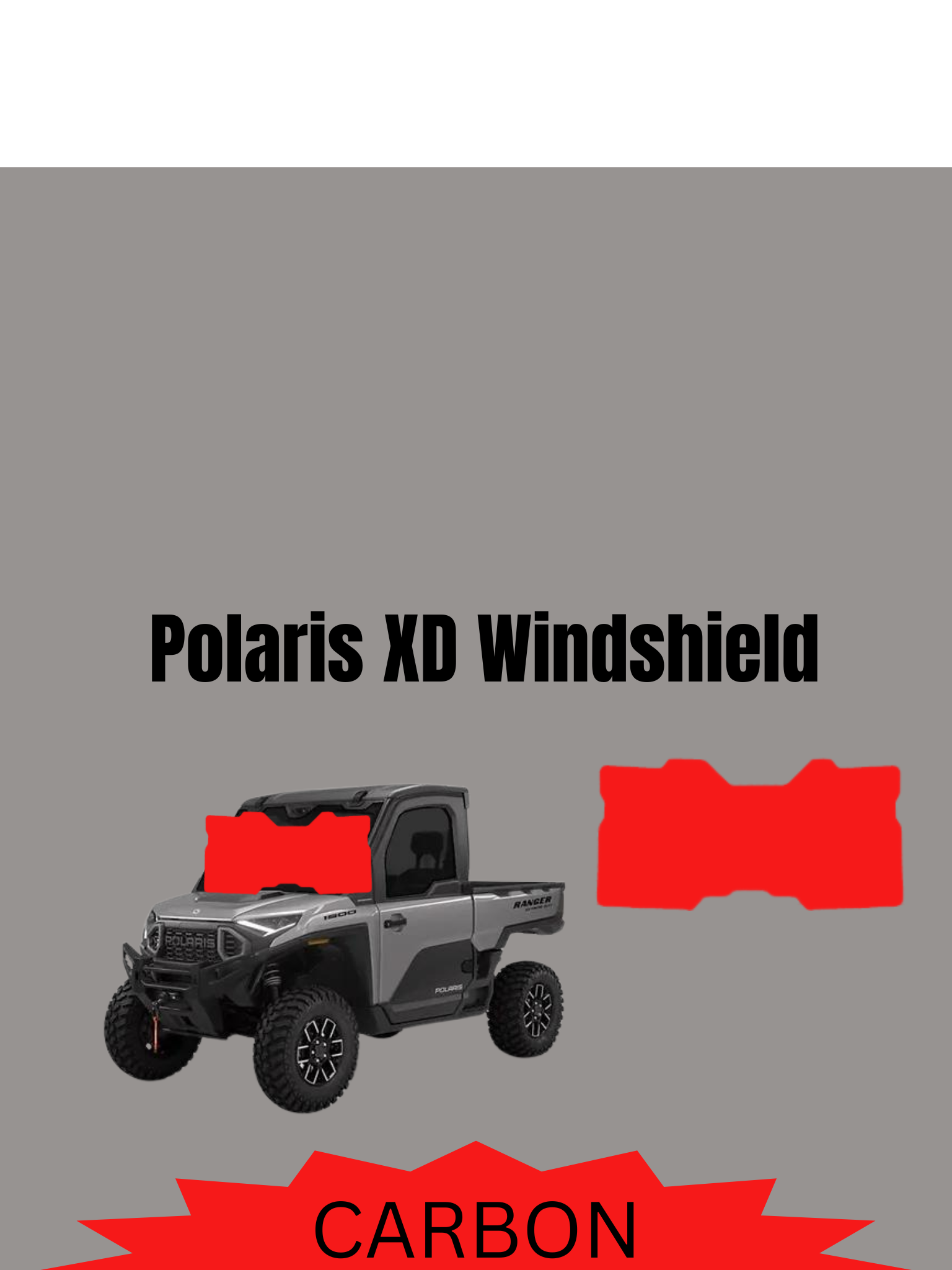Elevate Your Off-Road Adventure with Our Custom-Fit SXS/UTV Windshield Precut Tint